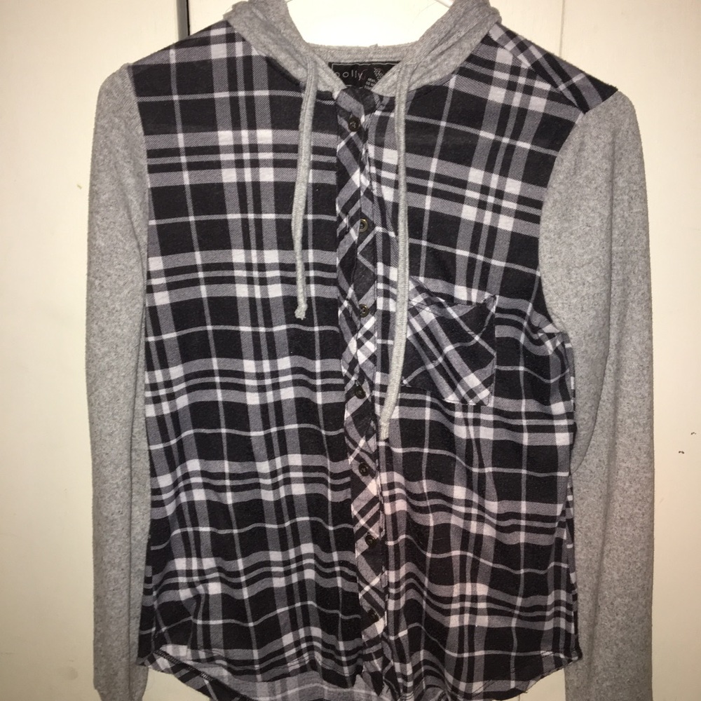 Flannel Hoodie
